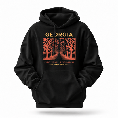 Georgia Sweet Air Long Afternoons Since 1788 Hoodie