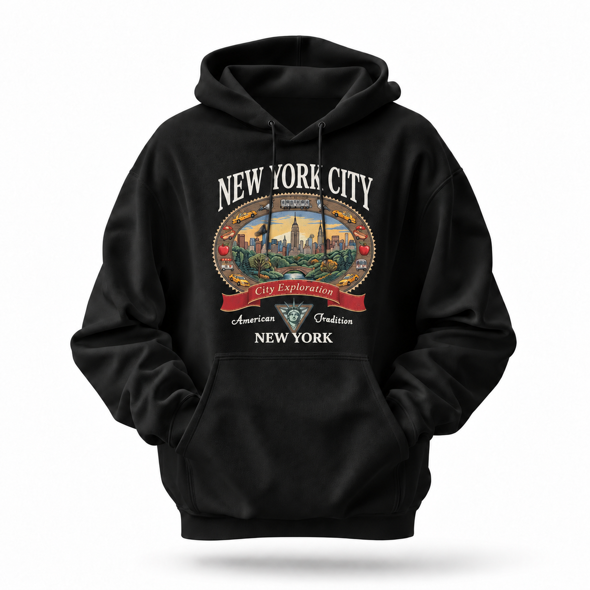 New York City City Exploration American Tradition Hoodie