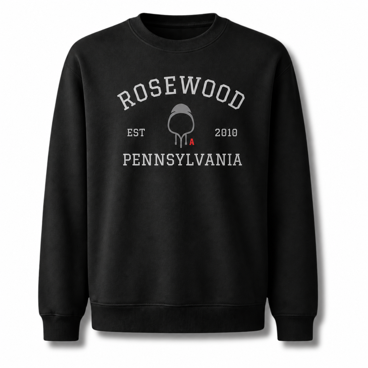 Rosewood Pennsylvania Vintage Seal Heritage Classic Sweatshirt - Black