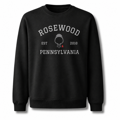 Rosewood Pennsylvania Vintage Seal Heritage Classic Sweatshirt - Black