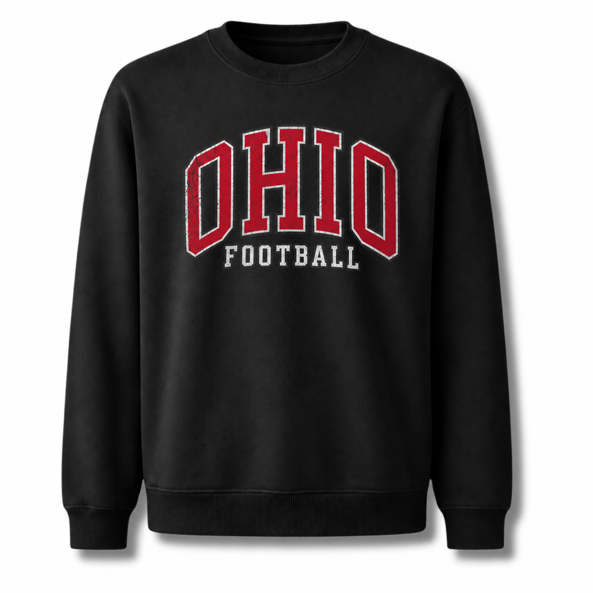 Ohio Football Vintage Gridiron Heritage Classic Sweatshirt - Black