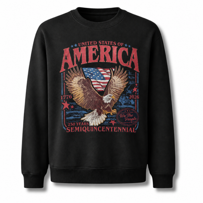 America 250 Years Semiquincentennial Eagle Sweatshirt