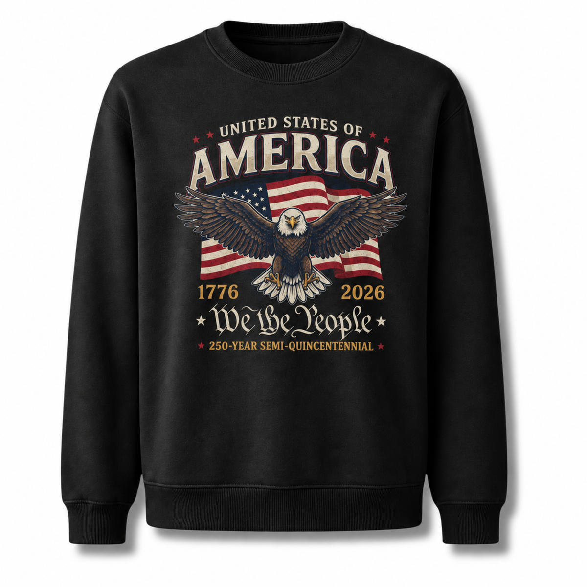 America 250th Eagle We The People Sweatshirt