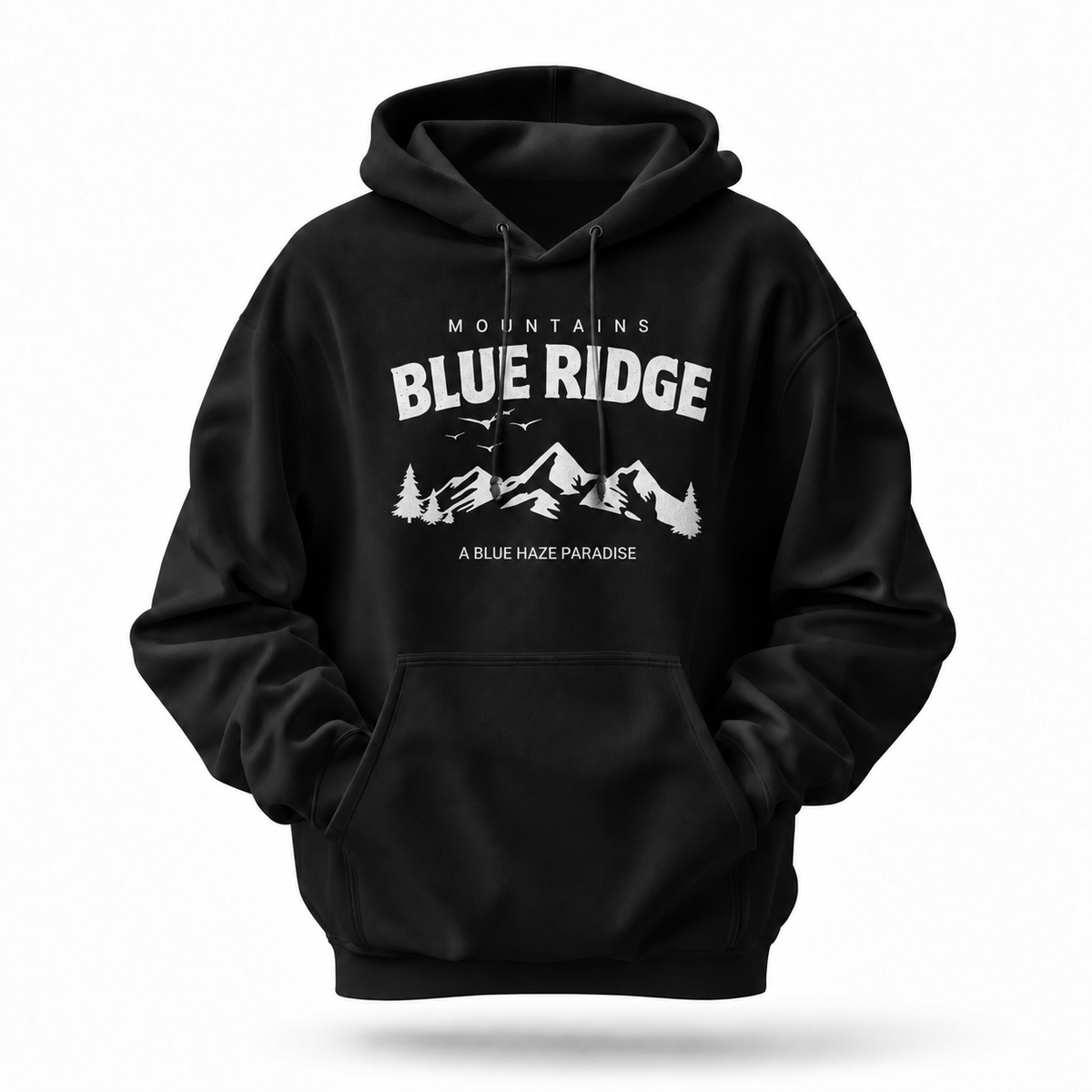 Blue Ridge Mountains A Blue Haze Paradise Hoodie