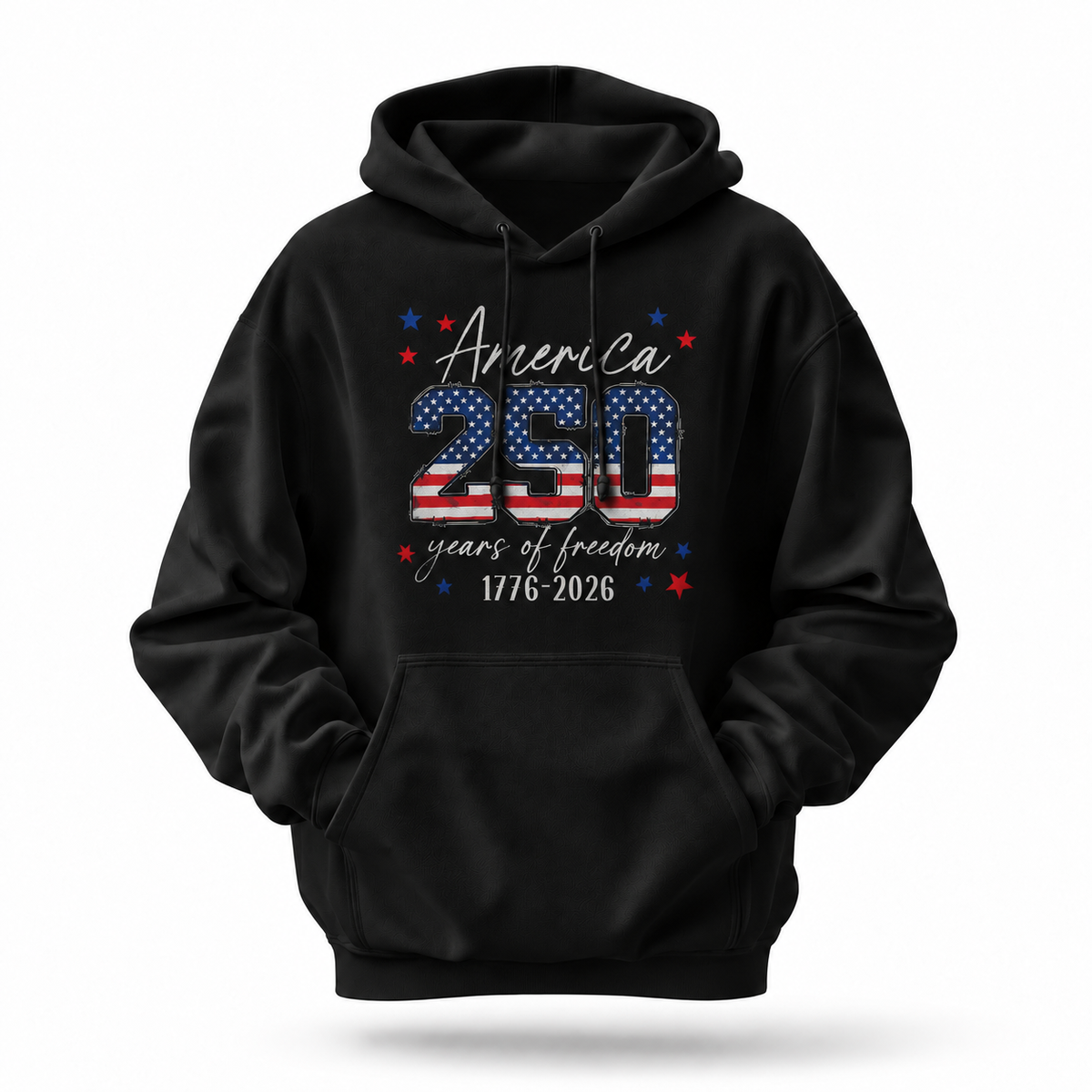America 250 Years Of Freedom 1776-2026 Hoodie