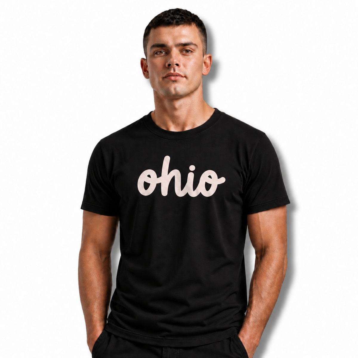 Ohio Cursive Script State Pride Shirt