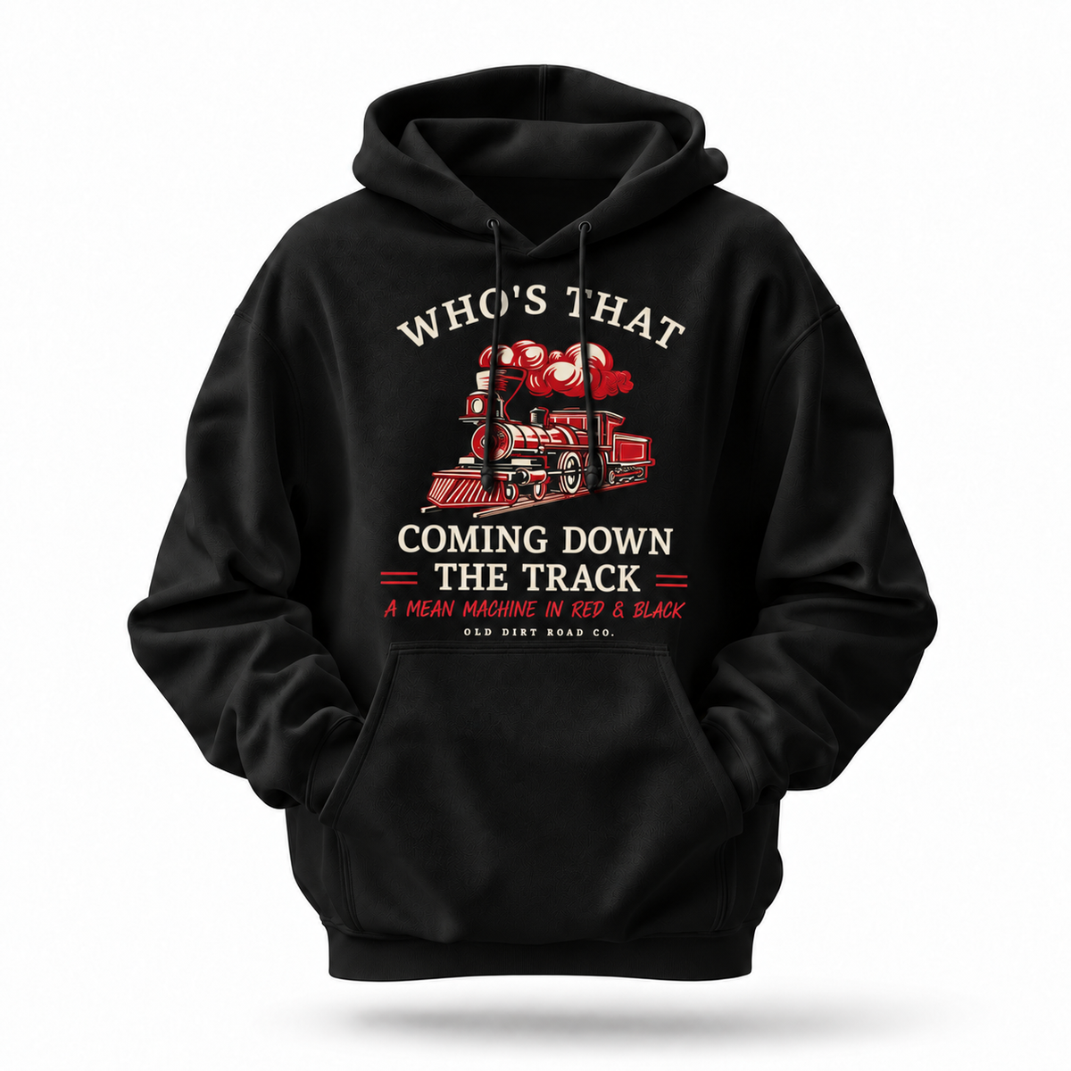 America Who's That Coming Down The Track Hoodie