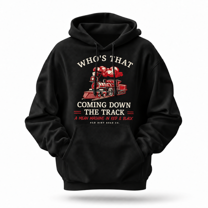 America Who's That Coming Down The Track Hoodie