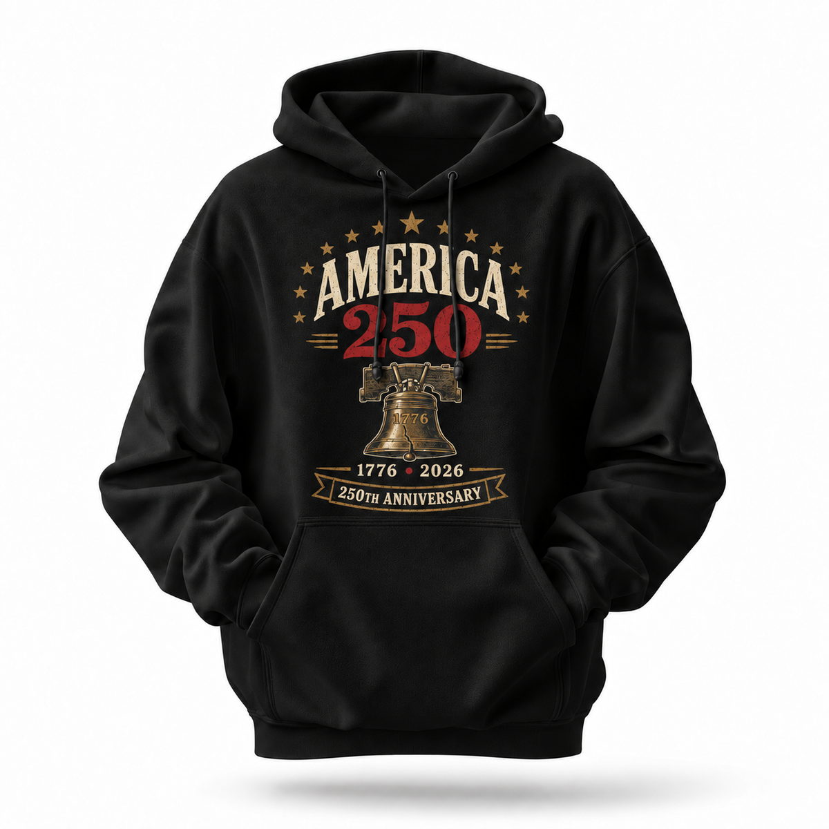 America 250th Anniversary Liberty Bell Hoodie