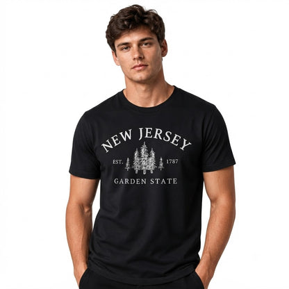 New Jersey Garden State Pine Trees Vintage Forest Shirt