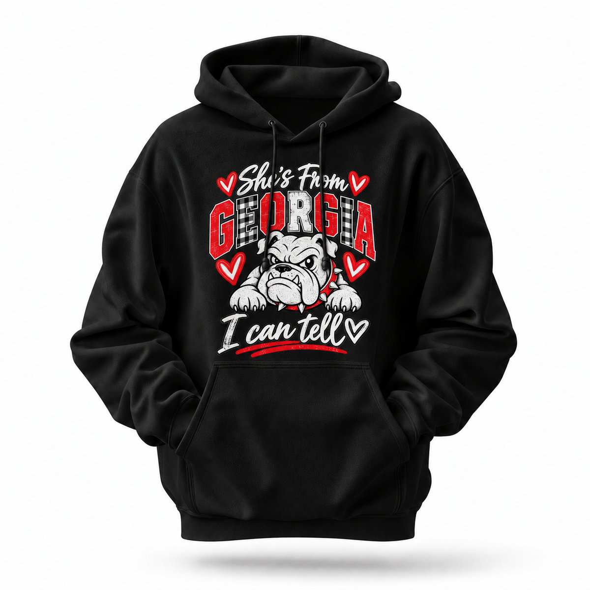 Georgia She's From Georgia I Can Tell Hoodie