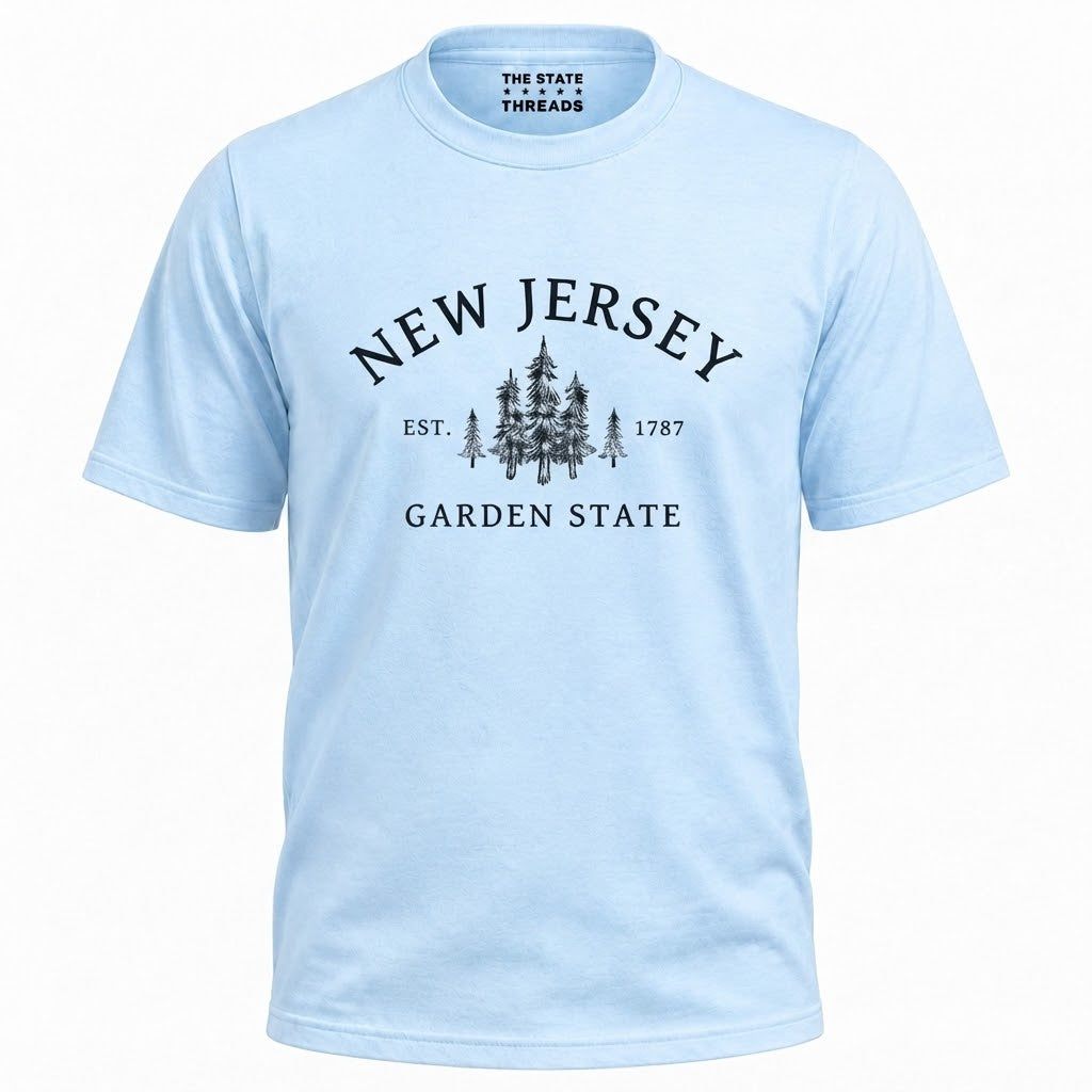 New Jersey Garden State Pine Trees Vintage Forest Shirt