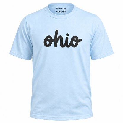 Ohio Cursive Script State Pride Shirt