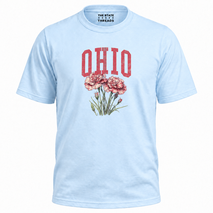 Ohio Buckeye State Covered Bridge Cardinal Shirt