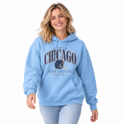 Chicago Property Of Gridiron Athletic Dept. Hoodie