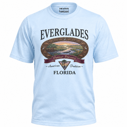 Everglades Florida Outdoor Discovery American Tradition Vintage Shirt