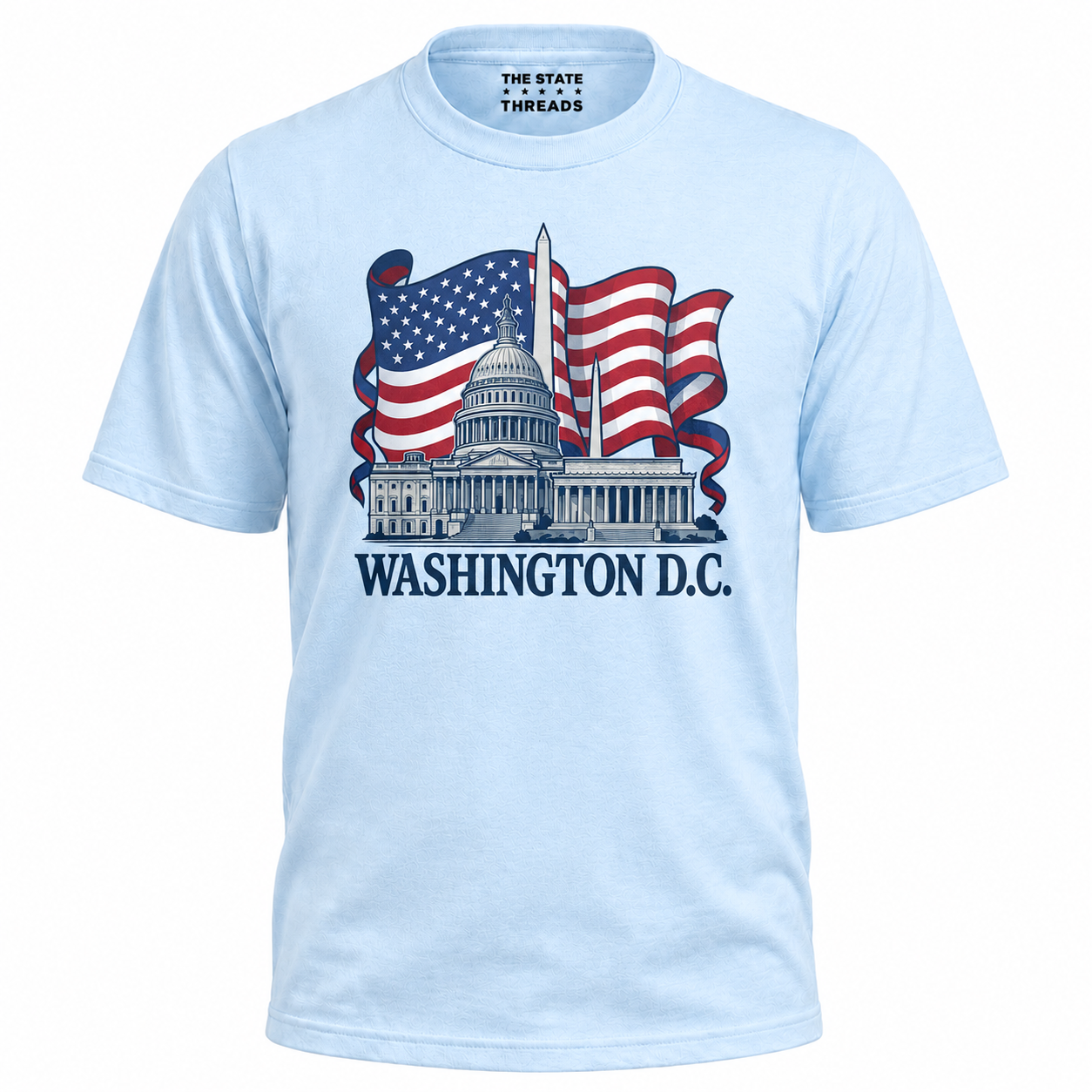 Washington D.C. Patriotic Capitol Flag Shirt