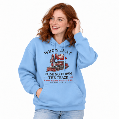 America Who's That Coming Down The Track Hoodie