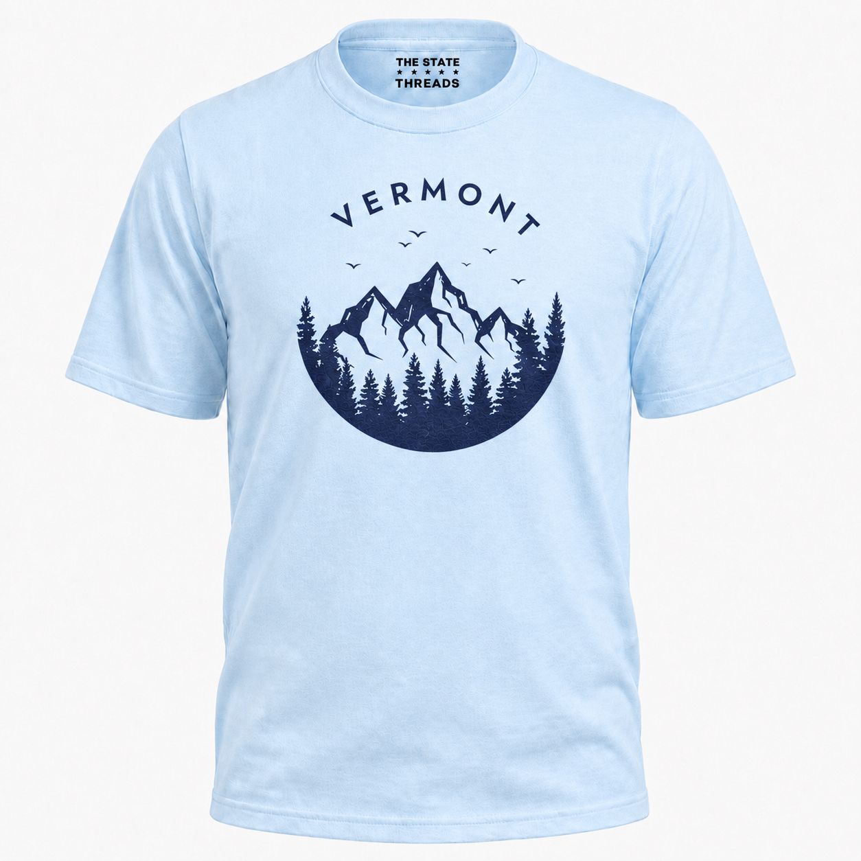 Vermont Mountain Forest Badge Shirt