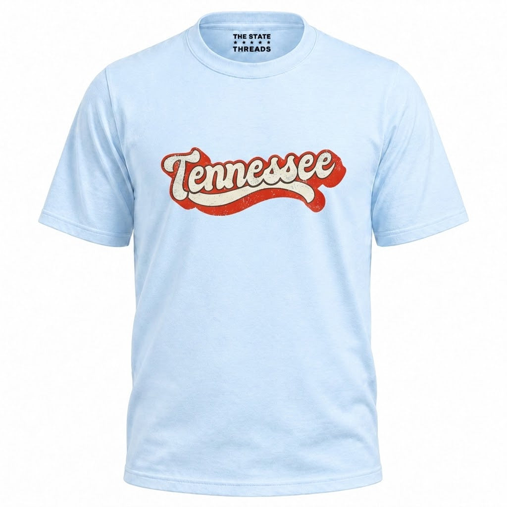 Tennessee Retro Orange Script Game Day Shirt