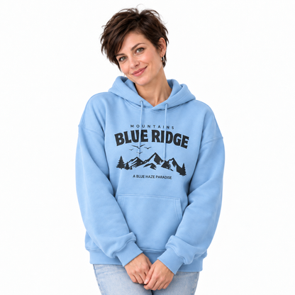 Blue Ridge Mountains A Blue Haze Paradise Hoodie