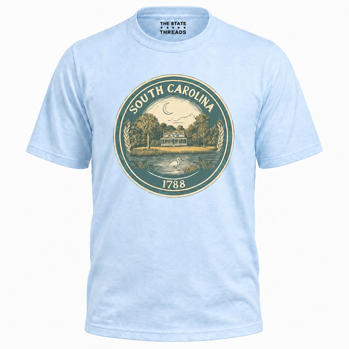 South Carolina 1788 Historic Landscape Emblem Shirt