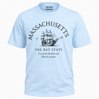 Massachusetts Mayflower Ship The Bay State Shirt