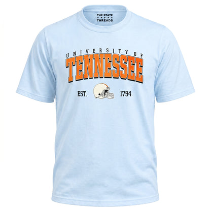 University of Tennessee Football Helmet Varsity Shirt