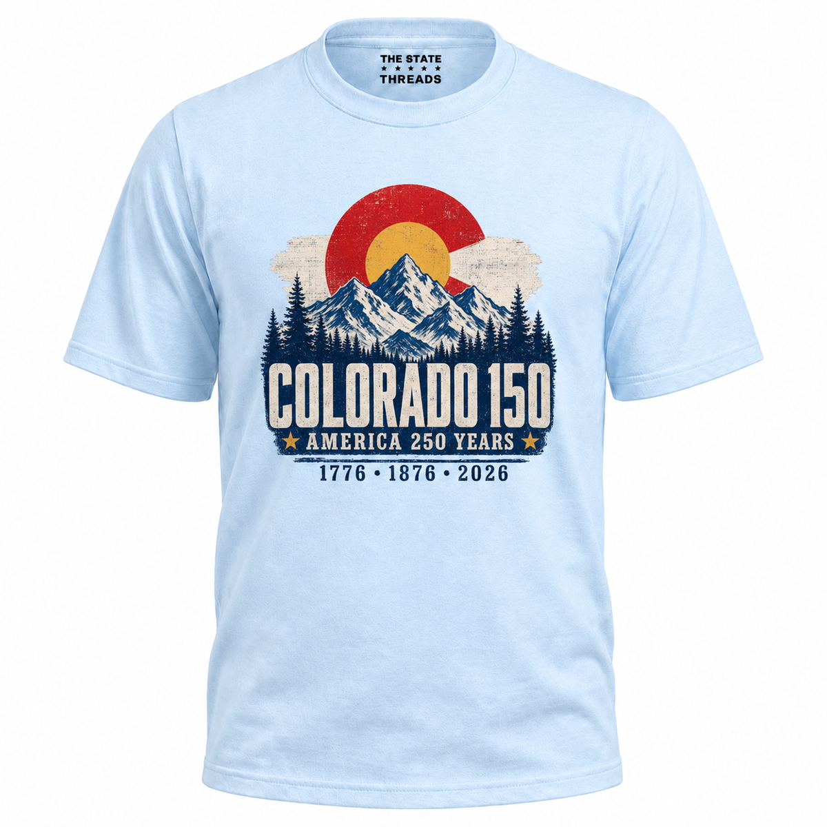 Colorado 150 America 250 Years Mountain Shirt