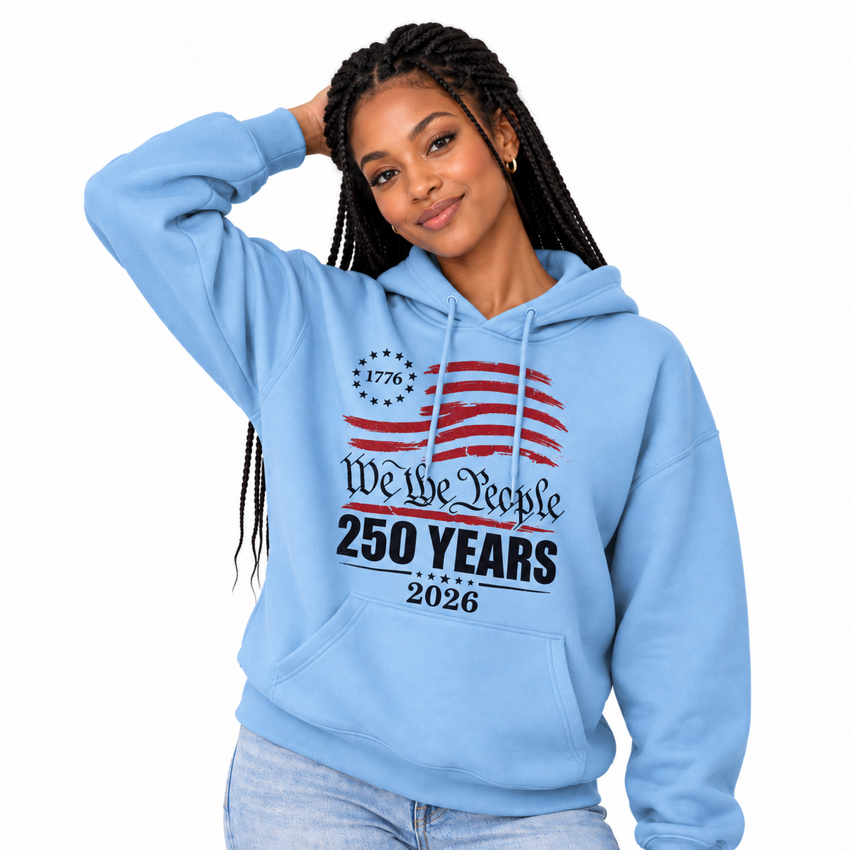 America We The People 250 Years Hoodie