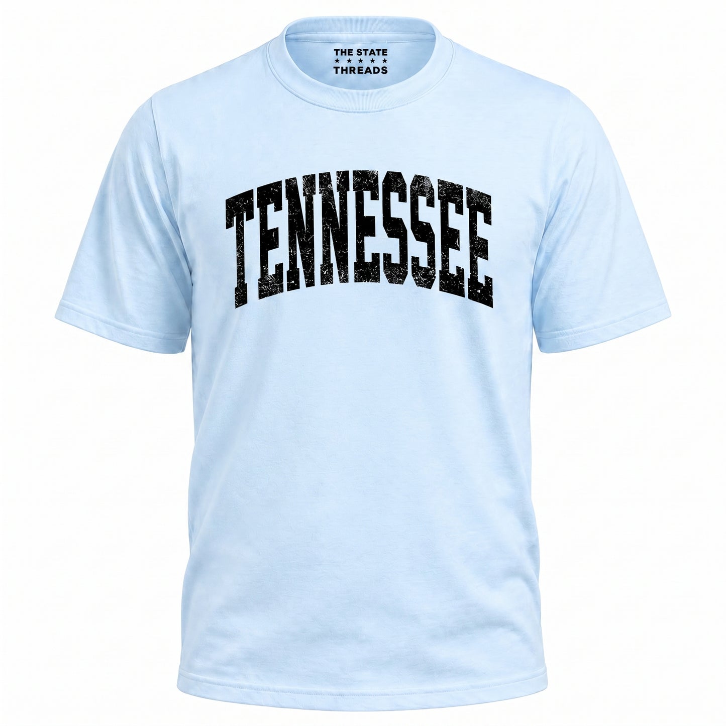 Tennessee Volunteer State Retro Graphic Casual Varsity Shirt