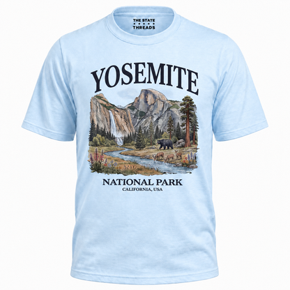 Yosemite National Park California Vintage Wildlife Bear Shirt