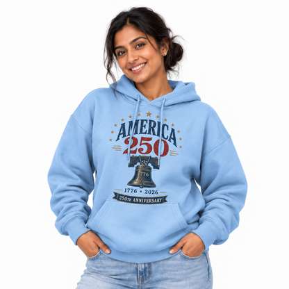 America 250th Anniversary Liberty Bell Hoodie