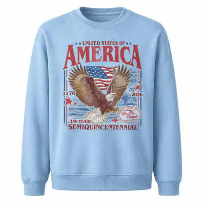 America 250 Years Semiquincentennial Eagle Sweatshirt