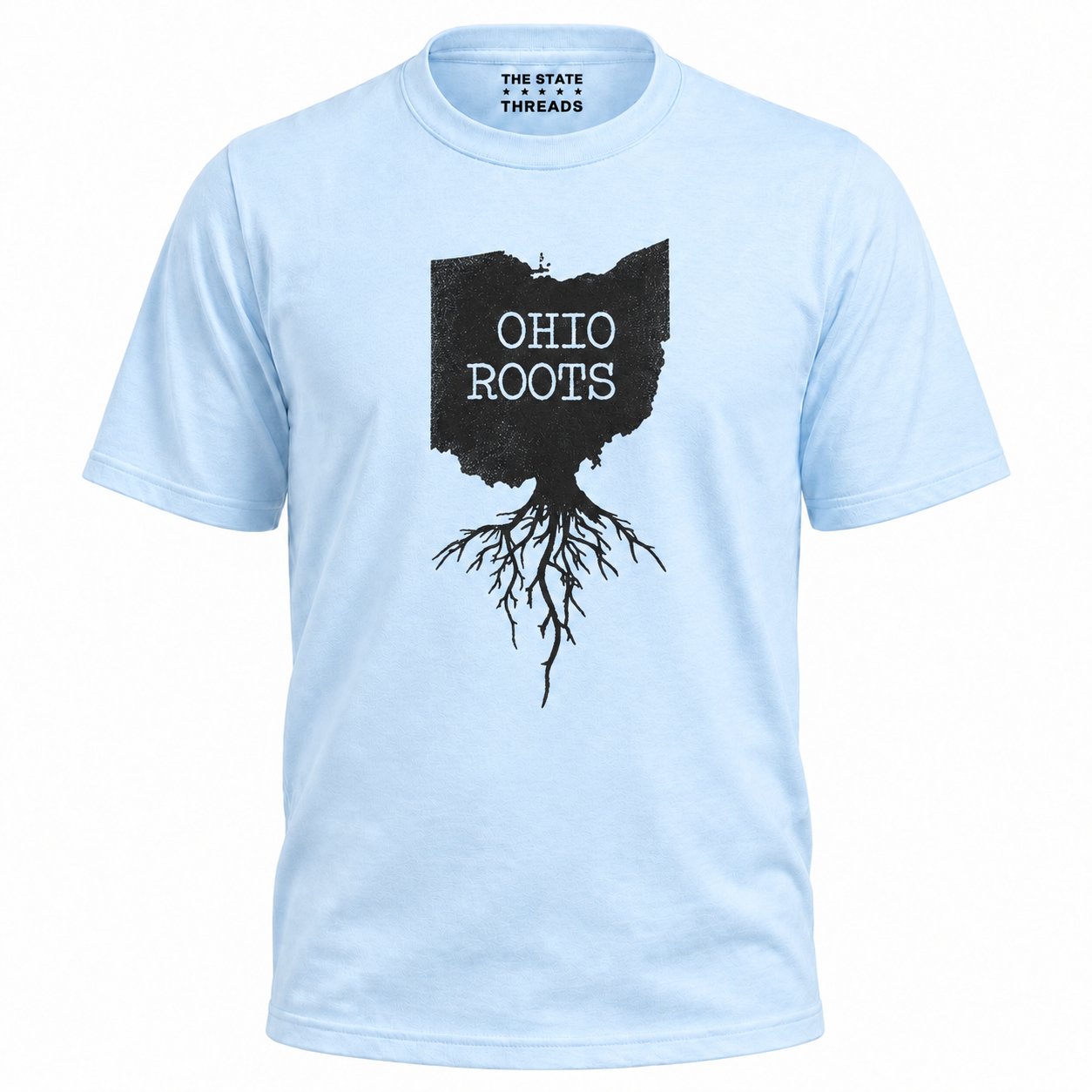 Ohio Roots State Map Silhouette Graphic Shirt