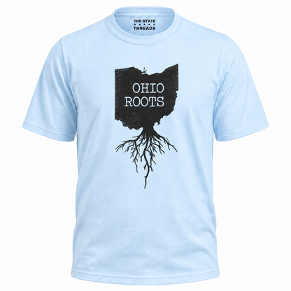 Ohio Roots State Map Silhouette Graphic Shirt
