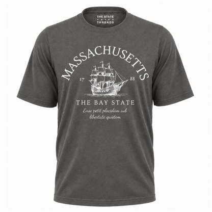 Massachusetts Mayflower Ship The Bay State Shirt