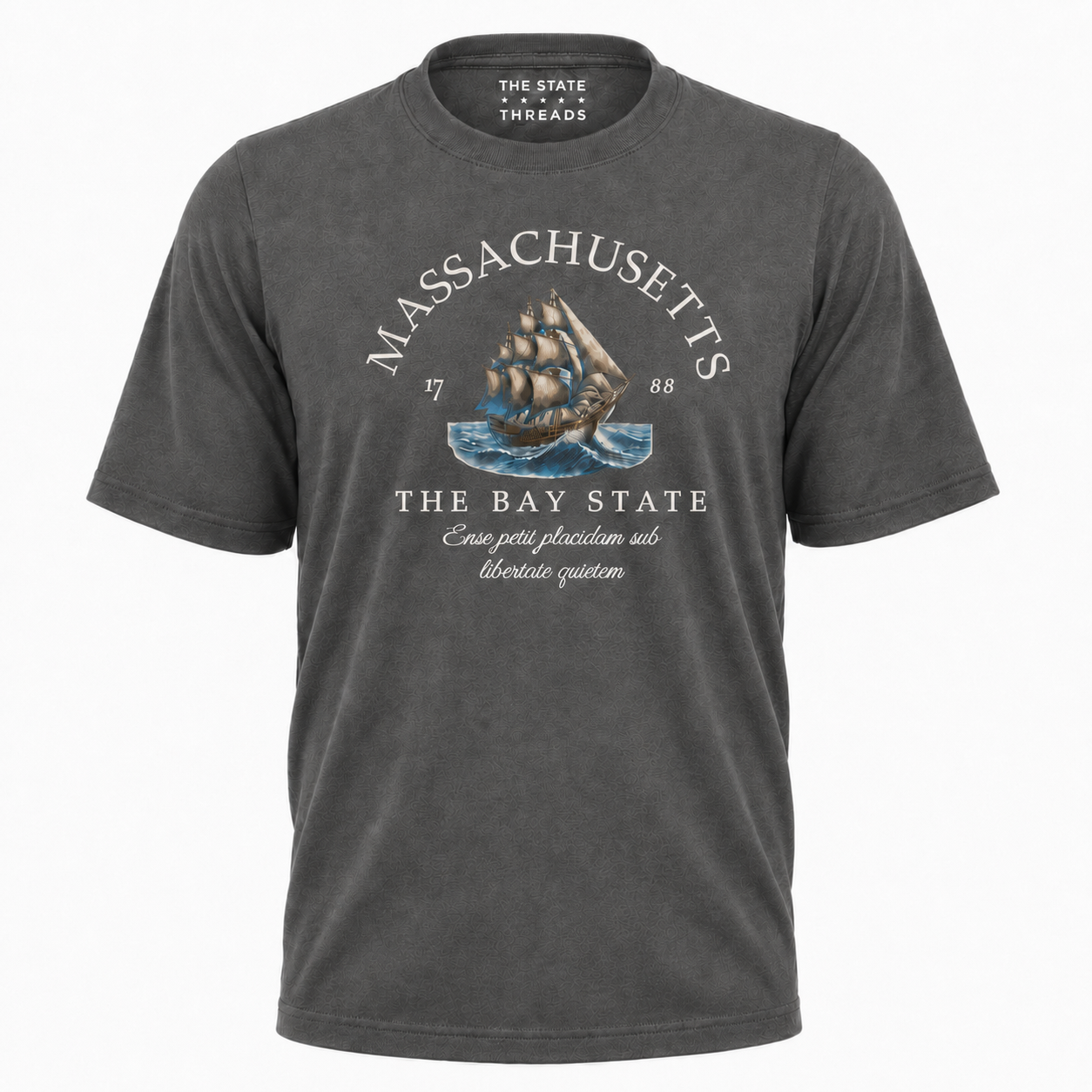 Massachusetts Nautical Sailboat Bay State Pride Shirt