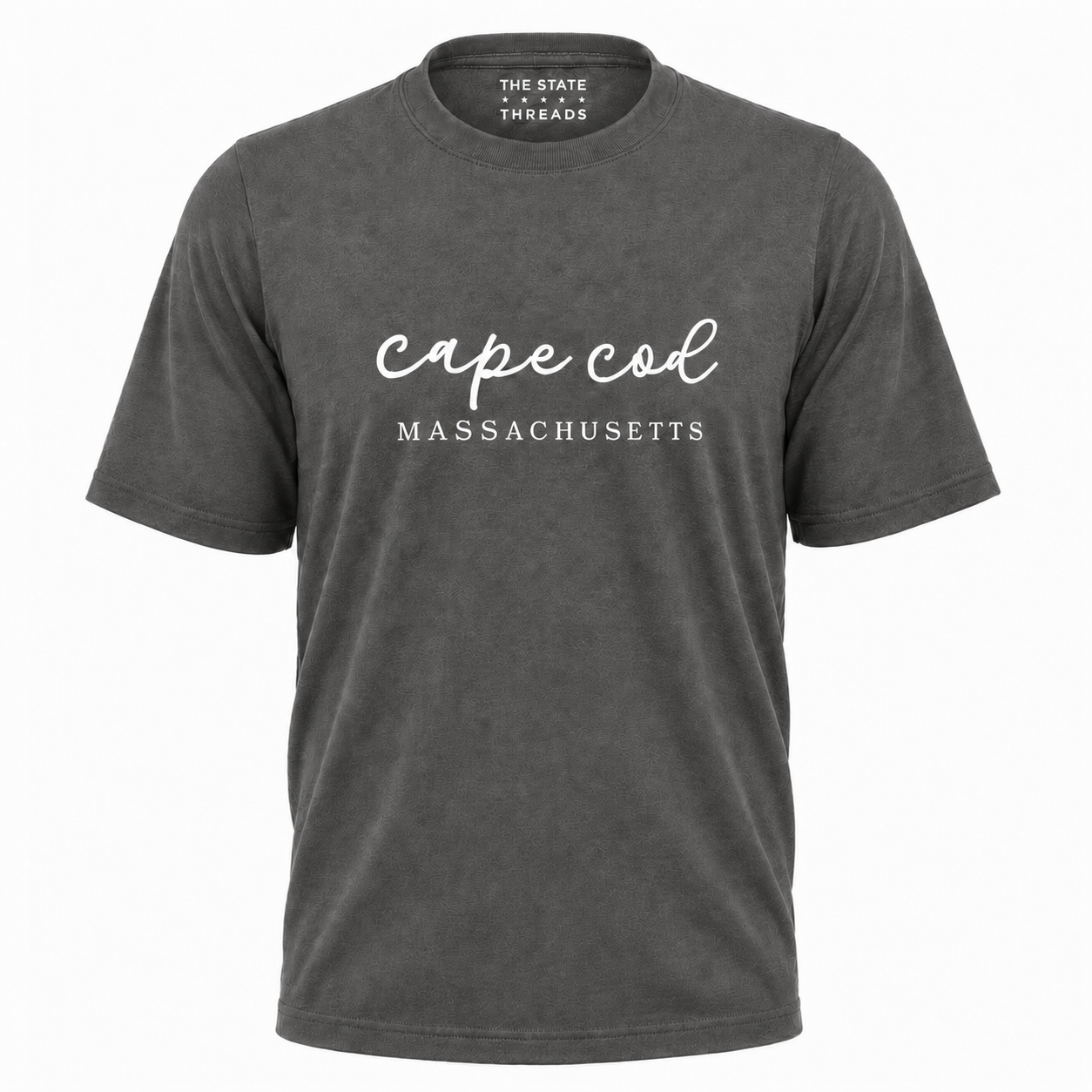 Massachusetts Cape Cod Coastal Script Shirt