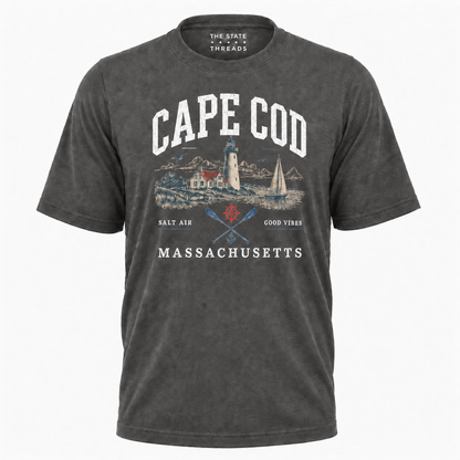 Cape Cod Massachusetts Coastal Lighthouse Shirt