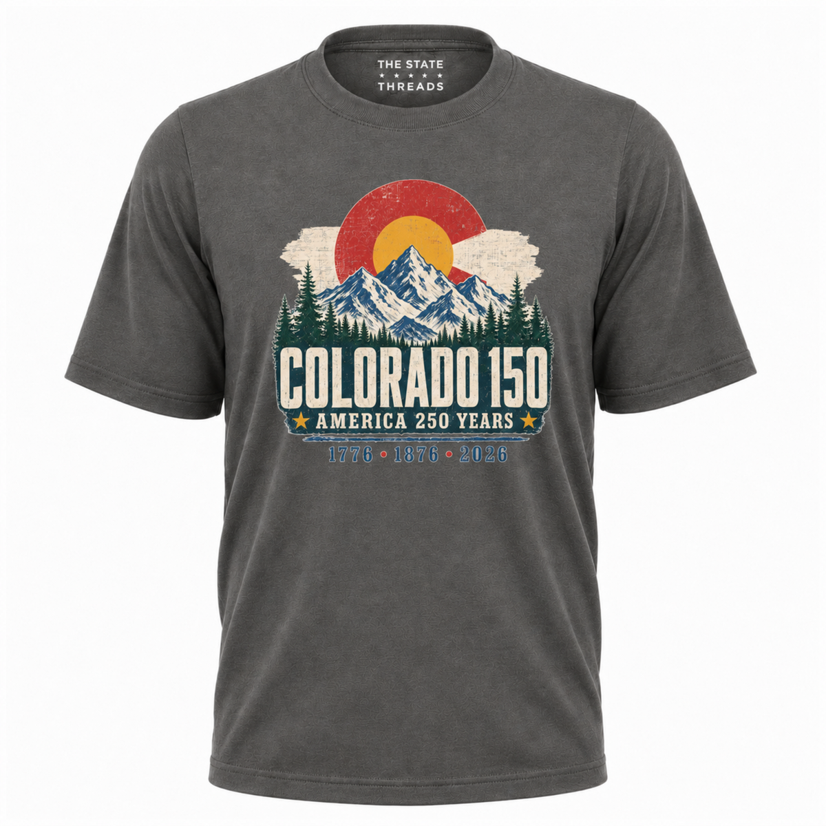 Colorado 150 America 250 Years Mountain Shirt
