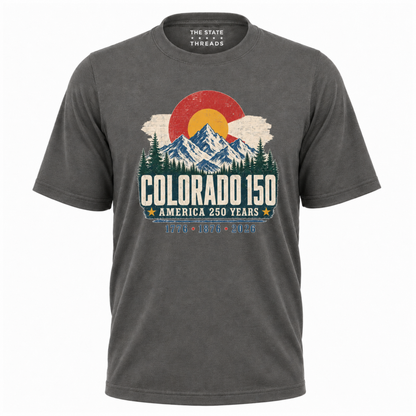 Colorado 150 America 250 Years Mountain Shirt