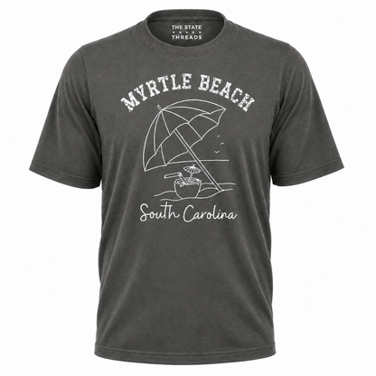 South Carolina Myrtle Beach Umbrella Vacation Shirt