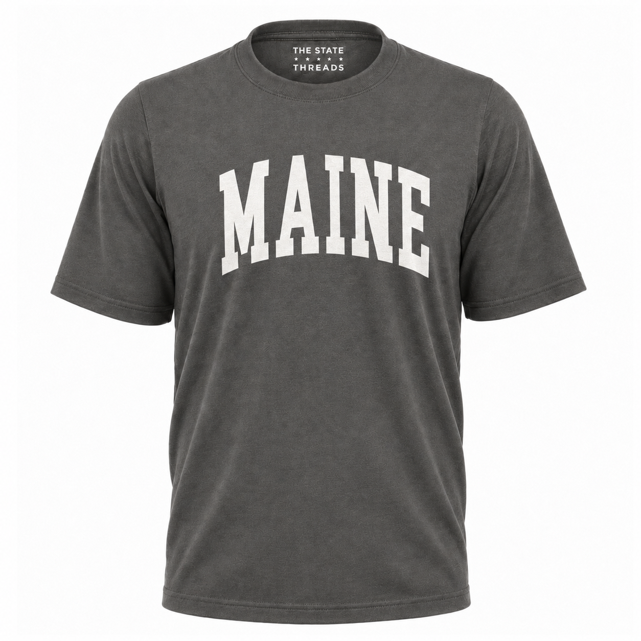 Maine Vintage Block Letter State Pride Shirt