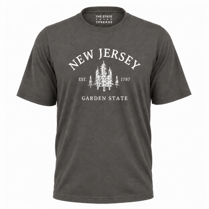 New Jersey Garden State Pine Trees Vintage Forest Shirt