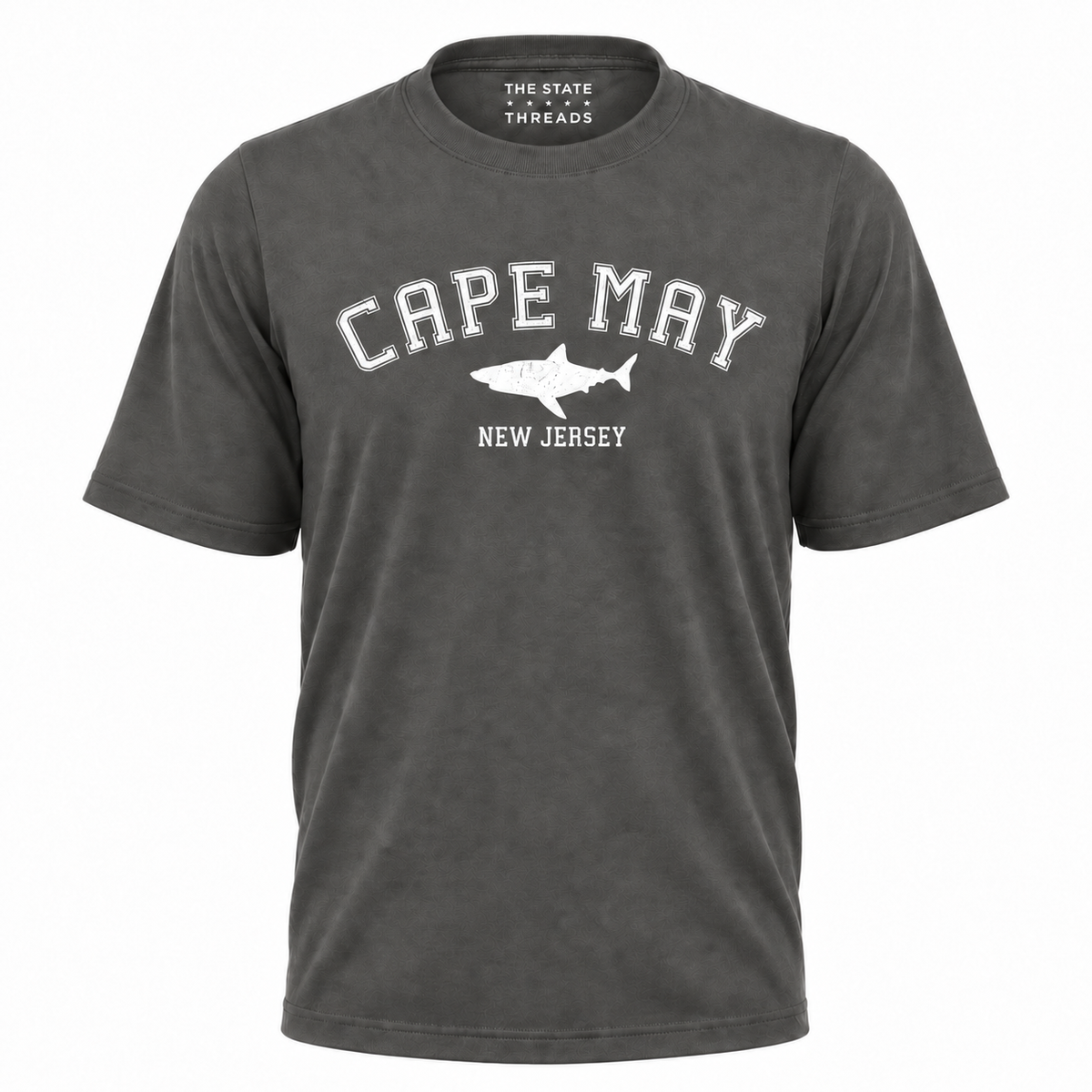 New Jersey Cape May Shark Graphic Coastal Shirt