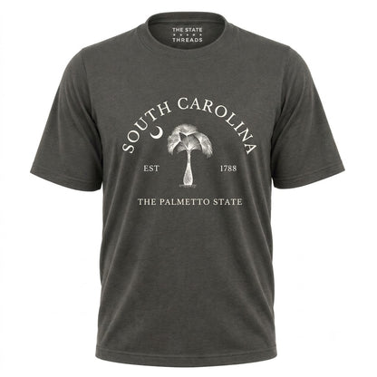 South Carolina Palmetto State Vintage Tree Graphic Shirt
