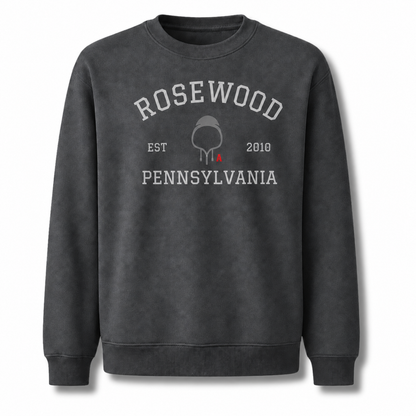 Rosewood Pennsylvania Vintage Seal Heritage Classic Sweatshirt - Dark Heather