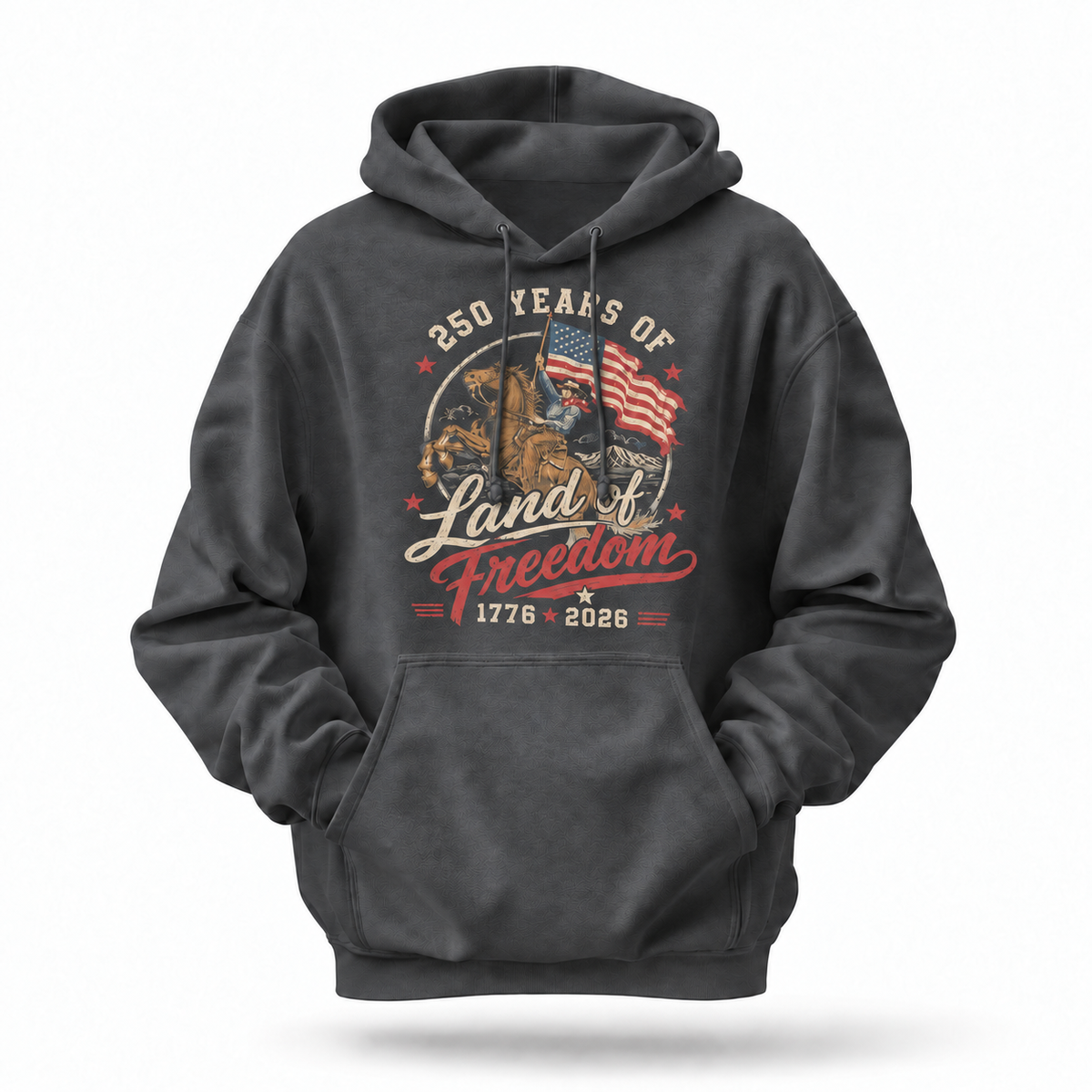 America 250 Years Land Of Freedom Hoodie