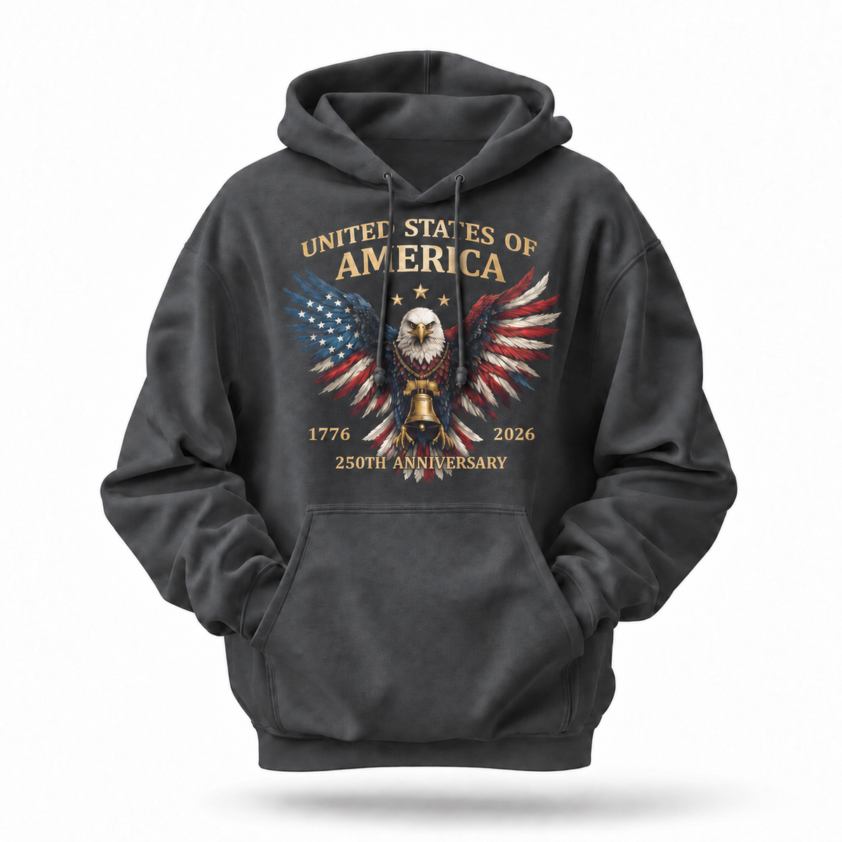 America 250th Anniversary Eagle Flag Hoodie